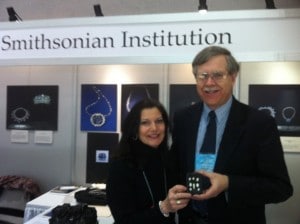 Anne Dale with Smithsonian Institute Gemology