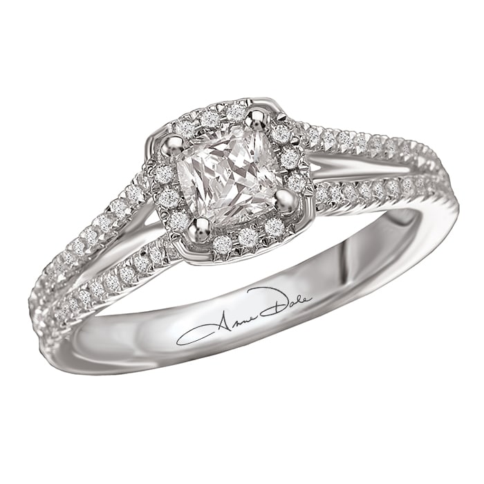 Cathedral Diamond Ring