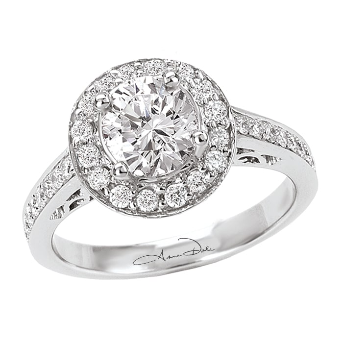 Stunning Diamond Halo Ring