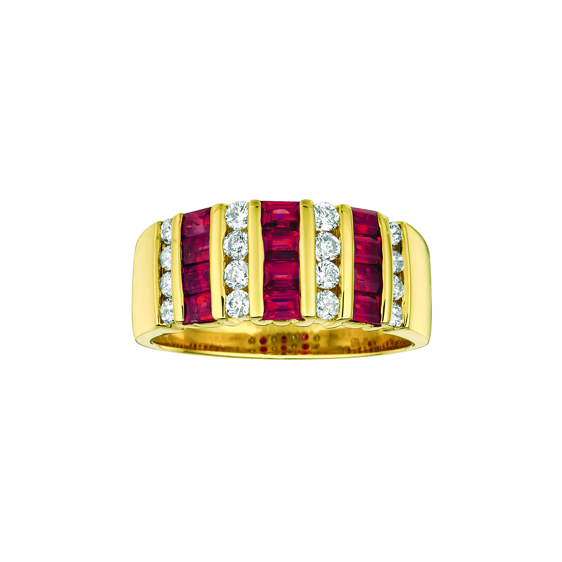 DIAMOND & RUBY RING