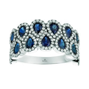 Fine Jewelry Sapphire Diamond Ring