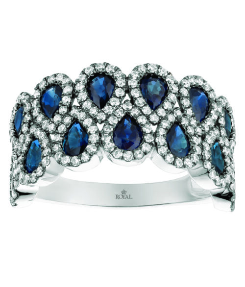 Fine Jewelry Sapphire Diamond Ring