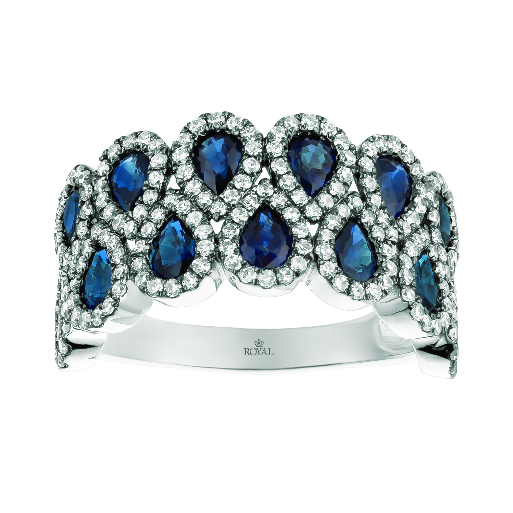PEAR SHAPE SAPPHIRE RING
