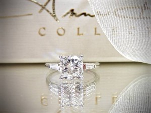 Princess Cut with Accent Baguettes