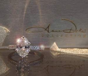 Huge Oval Diamond in Anniversary Style Design
