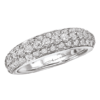 TRIPLE ROW PAVE DIAMOND BAND