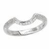 PAVE CURVED DIA BAND