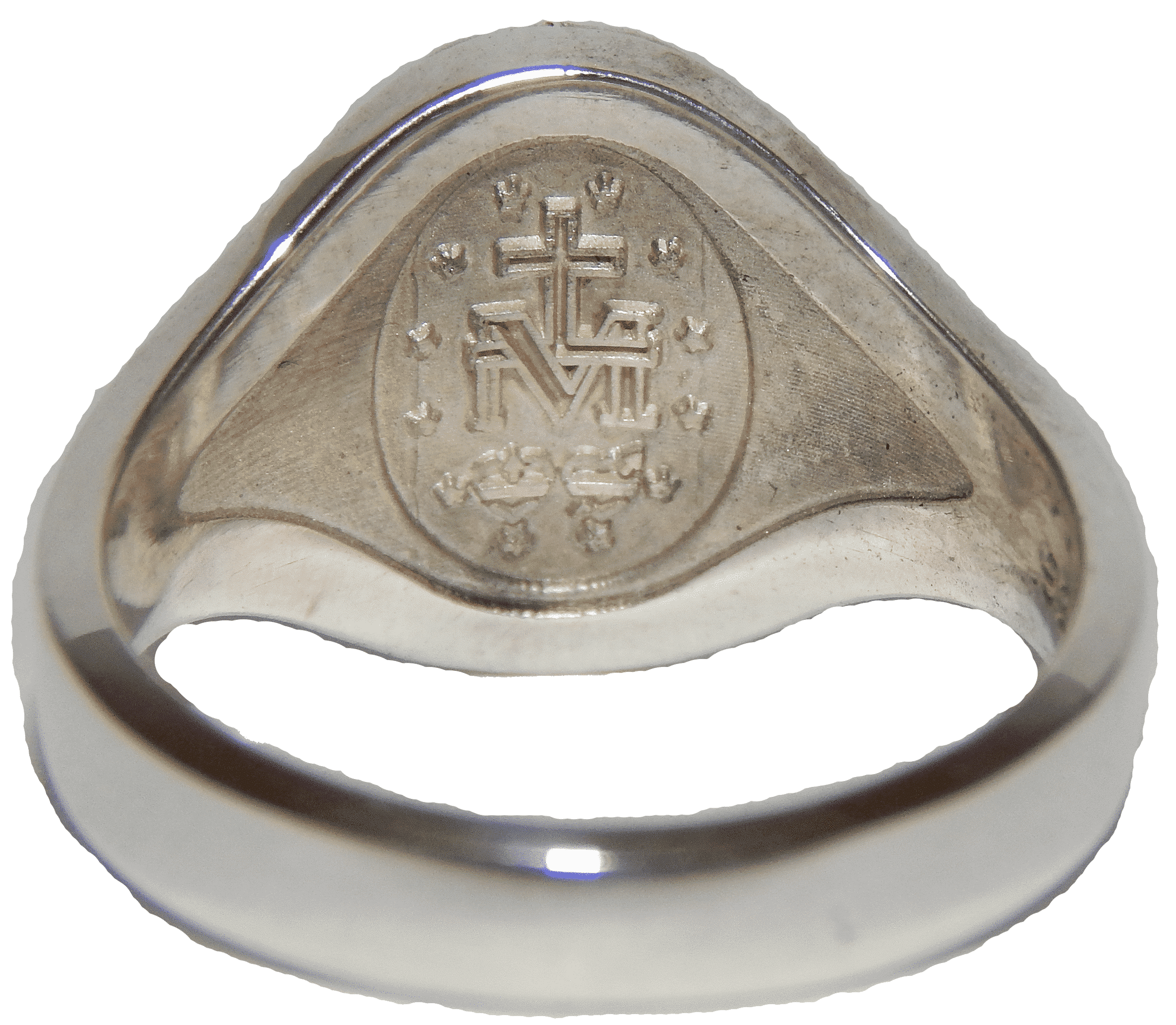 Miraculous Medal Inside Ring