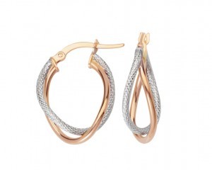 FANCY GOLD HOOPS