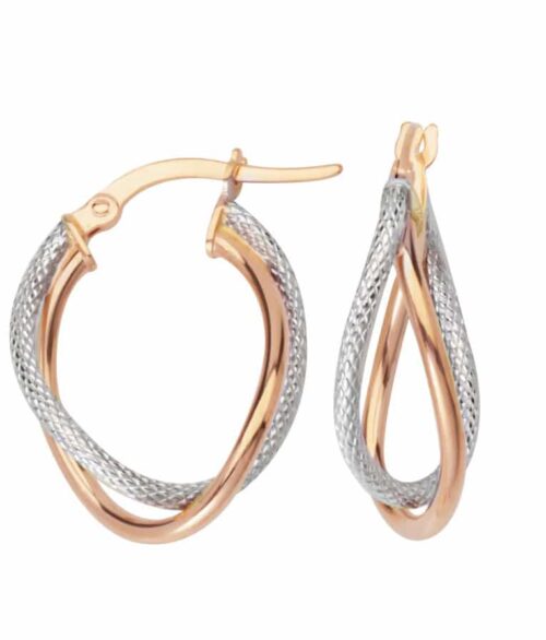 FANCY GOLD HOOPS