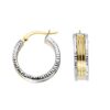 Bold Gold Hoop Earrings