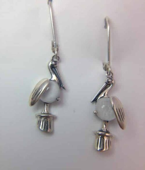 Pelican Earrings