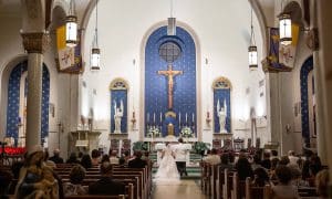 Our Lady of the Lake wedding