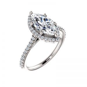 Marquise Diamond Ring