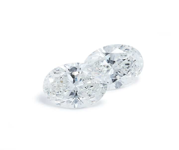 Oval Shape Diamonds