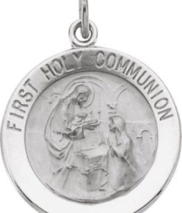 First Holy Communion Medal Necklace or Pendant