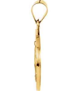 Hollow Round Miraculous Medal