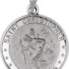 Hollow St. Christopher Medal