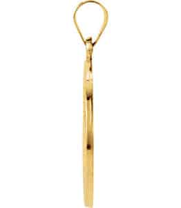 Hollow St. Christopher Medal
