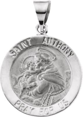 Hollow St. Anthony Medal