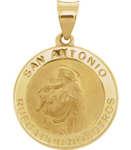 Hollow St. Anthony Medal