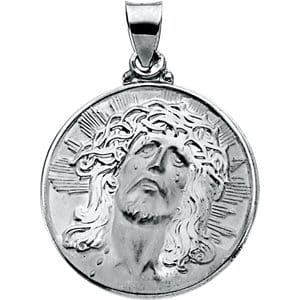 Hollow Face of Jesus Medal (Ecce Homo)