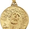 Hollow Face of Jesus Medal (Ecce Homo)