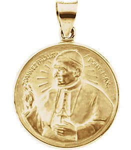 Hollow Pope John Paul II Medal