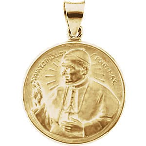 Hollow Pope John Paul II Medal