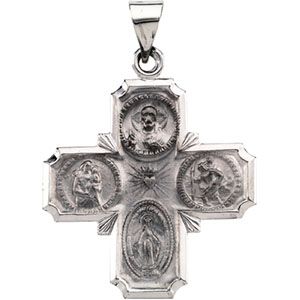 Hollow Four-Way Cross Medal