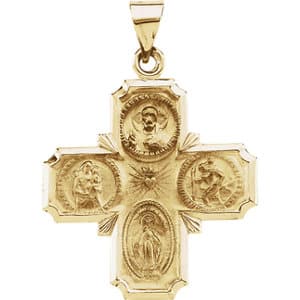 Hollow Four-Way Cross Medal