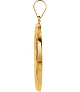 Hollow St. Christopher Medal