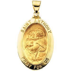 Hollow St. Anthony Medal