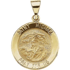 Hollow St. Michael Medal