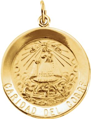 Caridad del Cobre Medal Necklace or Pendant