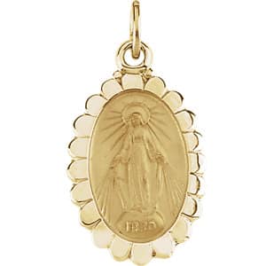 Oval Miraculous Medal