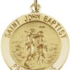 St. John the Baptist Medal Necklace or Pendant