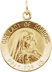 Our Lady of Sorrows Medal