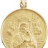 Round Our Lady of Perpetual Help Medal