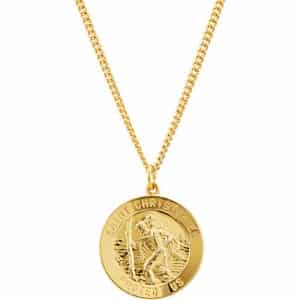 St. Christopher Medal Necklace