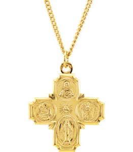Four-Way Cross Necklace