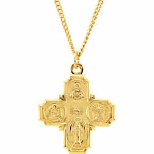 Four-Way Cross Necklace