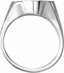 St. Michael Badge Medal Ring