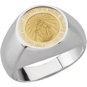 Miraculous Medal Ring