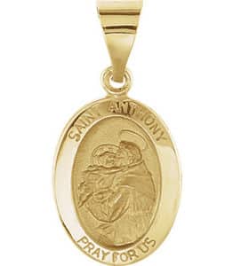 Hollow St. Anthony Medal