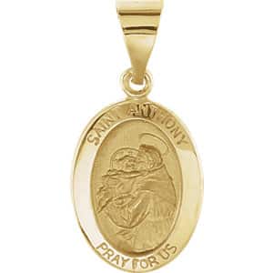 Hollow St. Anthony Medal