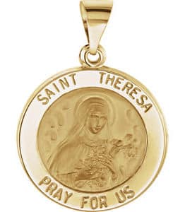 Hollow St. Theresa Medal