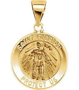 Hollow St. Florian Medal