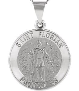 Hollow St. Florian Medal
