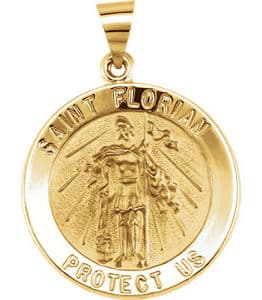 Hollow St. Florian Medal